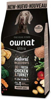 Pienso Perros Ownat Ultra Medium Adult 12 kg